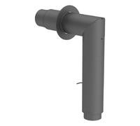 Conduit poele a bois - double paroi - Tuyau de poêle avec coude longueur 500/700 mm girs - Tecnovis TEC-Protect 150 mm