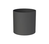 Conduit poêle à bois - Elément droit 150 mm anti anneau de purge - noir - Tecnovis TEC-Stahl 120 mm
