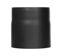 Conduit poêle à bois - Elément droit 150 mm - noir - Tecnovis TEC-Stahl 180 mm