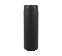 Conduit poele à bois - Élément droit 330 mm - noir - Reuter Ferrum 150 mm
