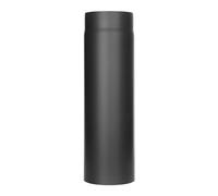 Conduit poêle à bois - Elément droit 500 mm - noir - Tecnovis TEC-Stahl 160 mm
