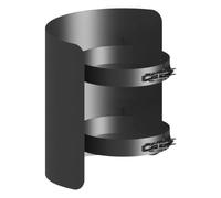 Conduit poêle à bois - Protection contre les radiations l=250mm - noir - Tecnovis TEC-STAHL 120 mm