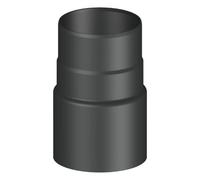Conduit poêle à bois - Réduction de conduit - noir - Tecnovis TEC-Stahl Reduzierung 130 - 120 mm