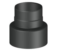 Conduit poêle à bois - Réduction de conduit - noir - Tecnovis TEC-Stahl Reduzierung 200 - 150 mm