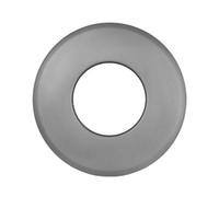 Conduit poêle à bois - Rosace murale noire - couronne 85 mm - gris - Tecnovis TEC-Stahl 120 mm