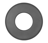 Conduit poêle à bois - Rosace murale noire - couronne 85 mm - noir - Tecnovis TEC-Stahl 180 mm