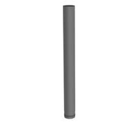 Conduit poêle à granule - Elément droit 1000 mm - gris - Tecnovis TEC-Pellet 100 mm