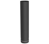 Conduit poêle à granule - Elément droit 500 mm - noir - Tecnovis TEC-Pellet 100 mm