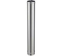 Conduit poujoulat pour poeles a pellets element reglable noir mat 80-130 pgi Noir G