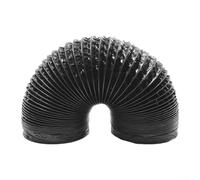Conduit rétractable en aluminium au design innovant à une longueur pratique de cinq mètres, parfait pour une gestion efficace du flux d'air