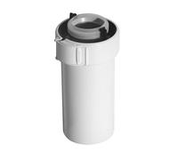 Conduit condensation gaz/fioul PPTL/PP Sekurit 60/100 - - Longueur 1000mm