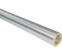 Conduit semi-rigide calorifugé - Diamètre 125 mm x 2 m - ATLANTIC - 464061