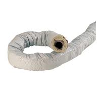 gaine pvc - isolée - diamètre 80 mm - 6 mètres - atlantic 423050