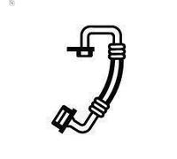 Conduite à haute/basse pression, climatisation NRF 400060 pour 807 2 2002-