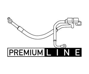 Conduite à haute pression, climatisation MAHLE AP 64 000P