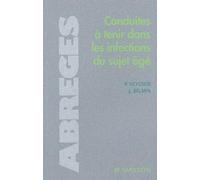 Conduite à tenir dans les infections du sujet âgé
