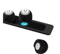 Conduite de câble magnétique - Organisateur de support de fil - Fixation amovible en forme de billard pour table de chevet murale de bureau lit de travail
