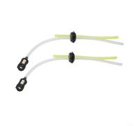 Conduite de carburant à essence avec filtre de réservoir et œillet pour systèmes de carburant de tronçonneuse nécessitant une disposition à double tube