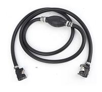 Conduite de Carburant Hors-Bord 3/8 Pouces avec Longueur de Tuyau 93 Cm, Résistante à L'alcool, Plus Grand Débit de Carburant, Compatible avec Les Carburants Mélangés à