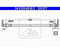 Conduite de frein flexible ATE 24.5125-0230.3