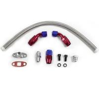 Conduite de retour d'huile du turbocompresseur AN10 Set pour Garrett GT25 GT28 GT30 GT35 GT40 GT42 Precision PT6062 PT6262 PT6466 KKK