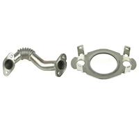 Conduite de valve EGR + Joint de soupape EGR AGR METZGER pour AUDI, SEAT