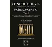 Conduite de Vie, tome 2 - Moisés Almosnino - Cercle Hilliger - broché - Essai