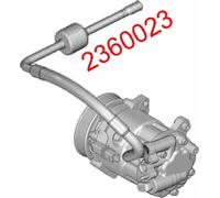 Conduite haute pression/basse pression climatisation METZGER pour CITROËN C5 II