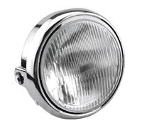 Conduite Lumière Phare Avant Rond Chromé pour Moto pour CM125 pour 125cc Moto Bloc Optique