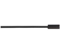 Liners gaine de frein pour passage interne + ferrules Elvedes (x2) Noir