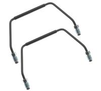 Conduites de frein Convient pour Porsche Cayenne 955, étrier de frein de voiture, 6 pistons, tuyau de liaison de ligne de connexion d'étrier Brembo 17z, 18z, 18zr, 18zl(2 PCS)