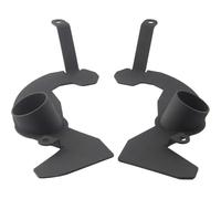 Conduites de frein Plaques de support de refroidissement de frein en aluminium, sortie de conduit d'air, adaptées aux modèles BMW E92, E90 et M3