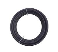 Conduites de frein Tuyau de frein de course tressé en nylon et acier inoxydable AN3 (3,2 mm, diamètre intérieur 1/8"), 1 m(Dark purple)