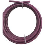 Conduites de frein Tuyau de frein de course tressé en nylon et acier inoxydable AN3 (3,2 mm, diamètre intérieur 1/8"), 1 m(Purple)