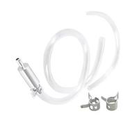 Conduites de frein Tuyau de purge de liquide de frein pour moto, 1 pièce, avec clapet anti-retour unidirectionnel, tuyau de carburant, purgeur de frein hydraulique