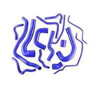 Conduits de pression et durites durite essence Kit de durites de radiateur en silicone pour Saab 9-3 9-3 1.8T 2.0T 2003-2014 Turbo Piping 2004-2011(Blue (14 pieces))