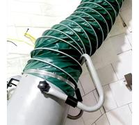 Conduits de ventilation Conduit D'air De Ventilation Flexible L 10 20 Pieds, Tuyau D'échappement Résidentiel/commercial, Ventilateur D'extraction Découpable(Ø 125mm/4.9in,L 3m/10ft)