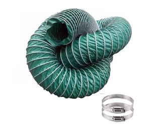 Conduits de ventilation Kit De Ventilation Conduit Ventilateur D'extracteur D'aération Hotte Cuisine, Tuyau D'air Flexible, D'arrosage Télescopique Pour Évents CVC(Ø 400mm/15.7in,L 6m/19.7')