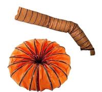 Conduits flexibles à usage intensif, Tuyau Flexible en PVC avec anneau D de corde réglable for échappement Ventilation 1-10m 6-16 pouces(250mm-10",3m(9.8ft))