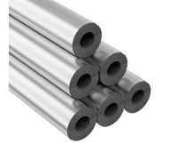 Conduits Isolants Anti-Gel Tuyau en Mousse ID 20/25/27/32/34/43/48/50/60/76/89/108 mm Calorifugeage de la Tuyauterie Tube D'Isolation de Tuyau pour Tube Robinet Solaire(ID 48mm=1-8/9")