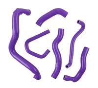 Conduits pression durites Kit de tuyaux refroidissement et radiateur en silicone pour moto Kawasaki Ninja ZX6R, ZX 6R, ZX636, ZX600R 2009-2021(PURPLE)