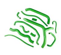 Conduits pression durites Kit de tuyaux refroidissement radiateur en silicone pour moto Honda VFR800 VFR 800 FI VTEC 2002-2013(Green)