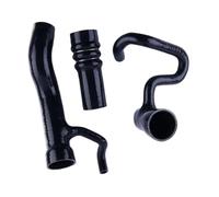 Conduits pression durites Kit tuyaux refroidissement intermédiaire Turbo non britannique, 3 pièces pour Audi S6 C4 S4 20VT AAN 2.2L R5 1991-1997(Black)