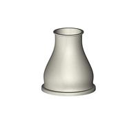 Cône blanc pour cuvette - Ø 60 mm - Watts industrie