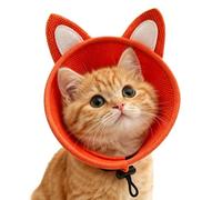 Cône Cervical de Chat Cône Protecteur pour Blessure Cervicale Animal | Collier De Récupération Mignon Pour Chiot Anti-Grattage et Léchage, , Toilettage et Vétérinaire