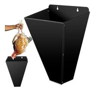 Cône-contention, cône de poulet pour boucherie|Cône de tuerie de volaille en acier portable | Outil de traitement de la dinde, machine de défaite pour les dindes jusqu'à 14 livres