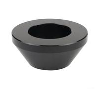 Cône de centrage de roue en aluminium pour outils de changement de pneus, utilisation sûre et sûre (noir)