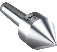 Cône de centrage MK5 A.-L.115,5mm avec forme pointue Angle de cône 60 degrés RÖHM