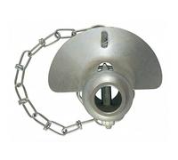 Cône de Conduite AMA en Métal, 100% Métal, Cat 2 Ø 56 x 69 trou 28.4, avec Rotule, chaîne et fiche, pour Véhicule - Remorquage ou Transport de charges lourdes