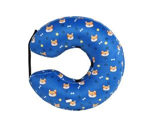 Cône de convalescence souple pour animaux de compagnie, collier de protection gonflable anti-léchage pour chat, collier de protection gonflable | Cône anti-léchage réglable pour stériliser et soigner